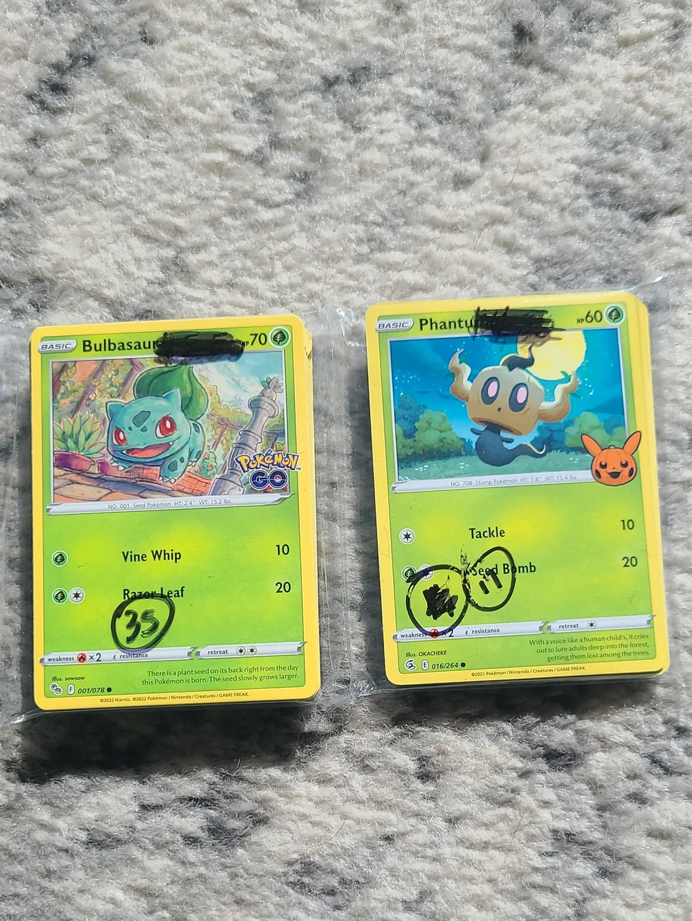 Pokemon Bulk Lot Of 52